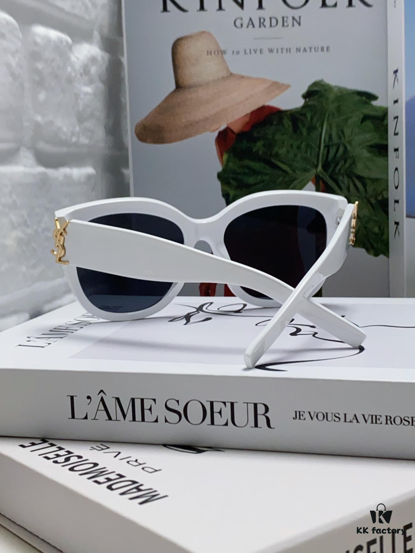 6931abe8ccd8ab3d7afa03ef YSL Saint Laurent Unmissable Item, Faithful to Original Color, Visible Quality Difference, SL M95 Eyeglasses Sunglasses