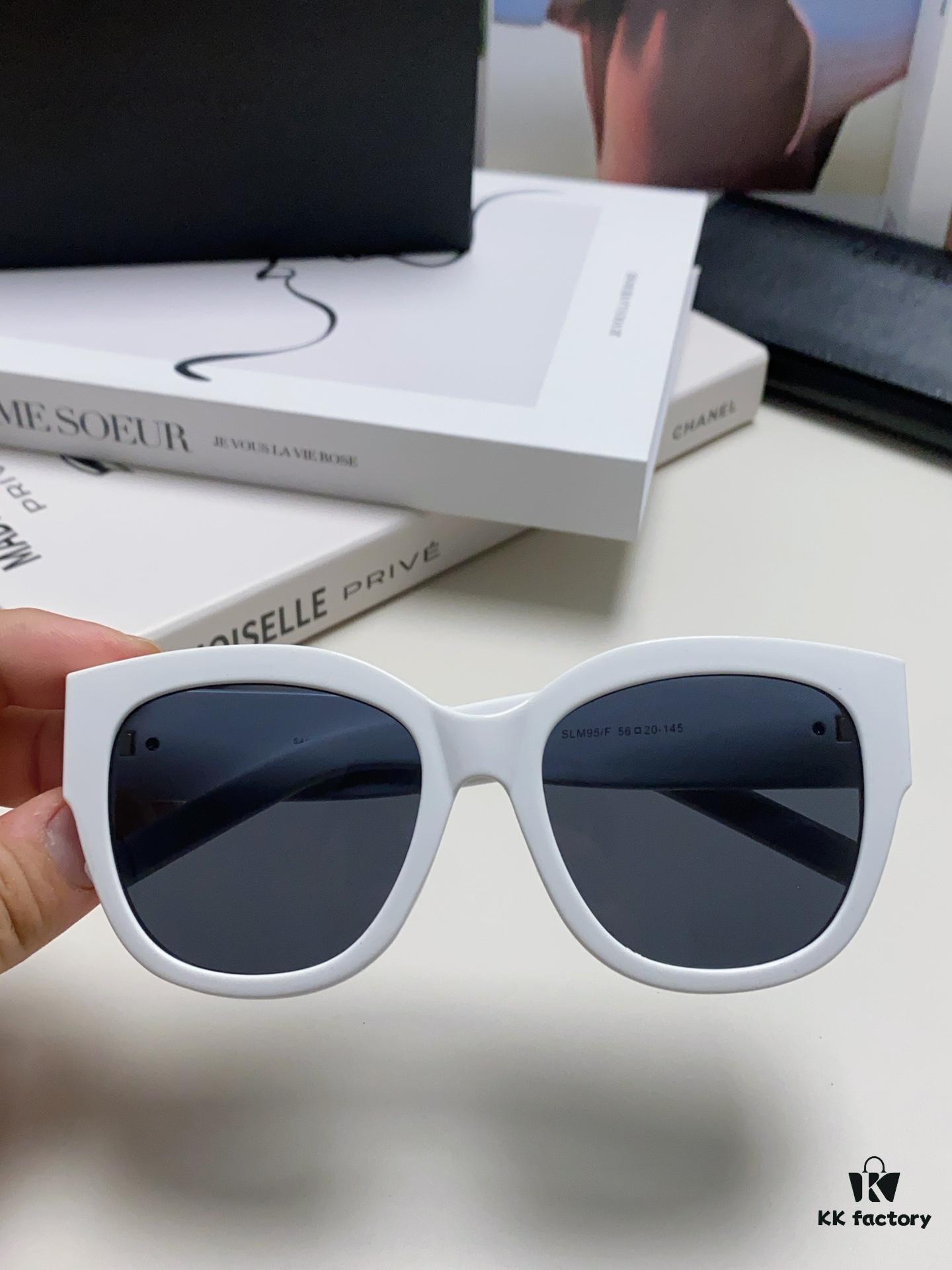 6931abe8ccd8ab3d7afa03f0 YSL Saint Laurent Unmissable Item, Faithful to Original Color, Visible Quality Difference, SL M95 Eyeglasses Sunglasses