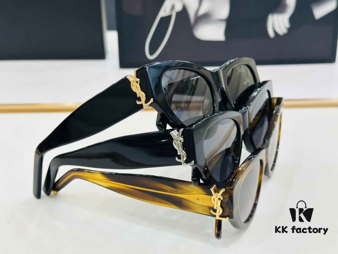 Influencer Hit Saint Laurent 💫SLM94💫 Size: 53□20-145 Acetate Frame Design, Worn by Top Influencers, Full of Presence, Premium B-Class Quality, Eyeglasses Sunglasses