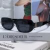 YSL Saint Laurent Women's Cat-Eye Fashion Sports Blue Light Blocking Sunglasses