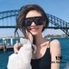 6931abedccd8ab3d7afa0434 YSL Saint Laurent Golden Era Sunglasses, Same Style as Zhu Suosuo and Ni Ni, Oversized Unisex Sunglasses, Minimalist and Versatile Design