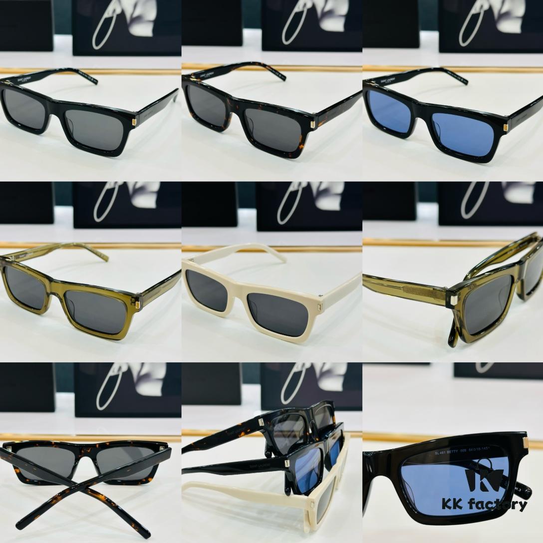 6931abefccd8ab3d7afa044e New YSL SL461 Square Sunglasses 🍎 SL 🍎 Size: 54-18-145, New Arrival, Versatile Style, Premium Craftsmanship