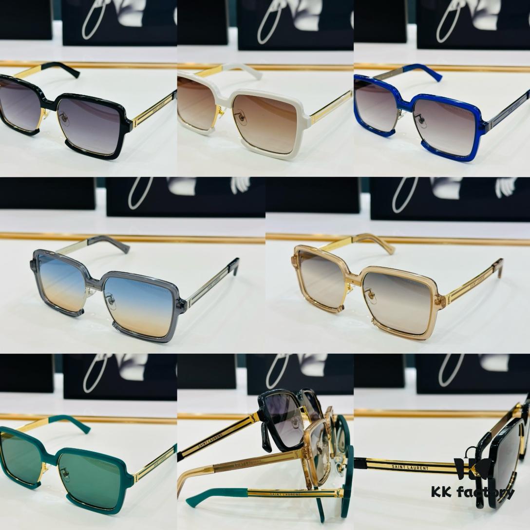 6931abf3ccd8ab3d7afa048d Influencer Hit Yves Saint Laurent 💫 SL221 💫 Size: 44□16-143 Metal Frame Design Playful and Sweet High-Quality Sunglasses