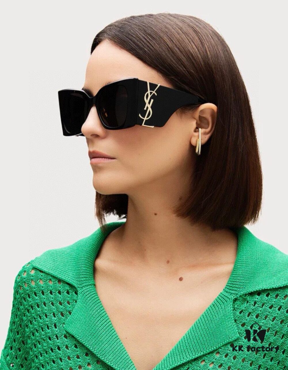 6931abf5ccd8ab3d7afa04a0 Saint Laurent 💫SL M119 💫 Size: 55□18-140 Acetate Frame Design, Favored by Influencers, Full of Presence with Premium CC Texture