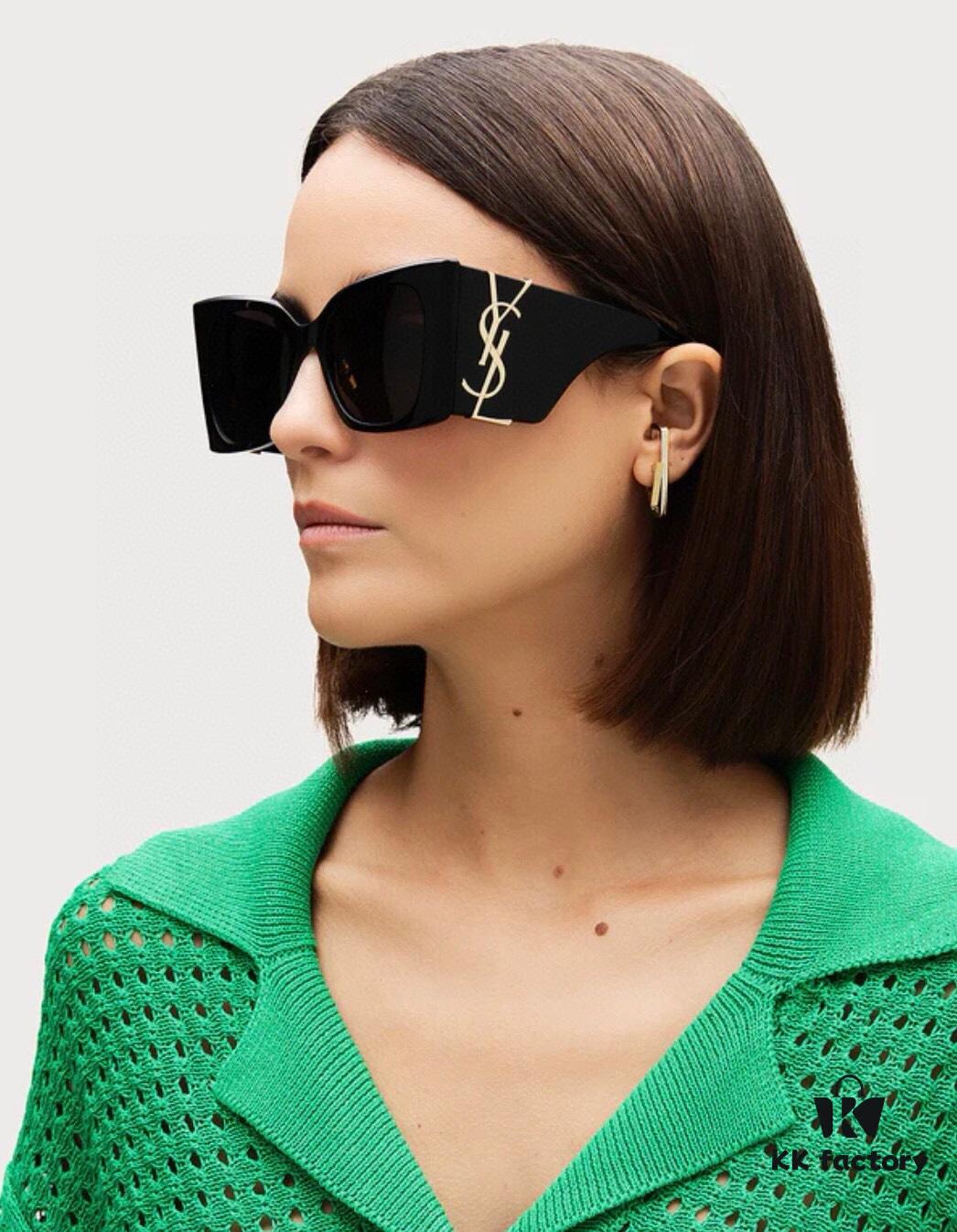 6931abf5ccd8ab3d7afa04a0 Saint Laurent 💫SL M119 💫 Size: 55□18-140 Acetate Frame Design, Favored by Influencers, Full of Presence with Premium CC Texture