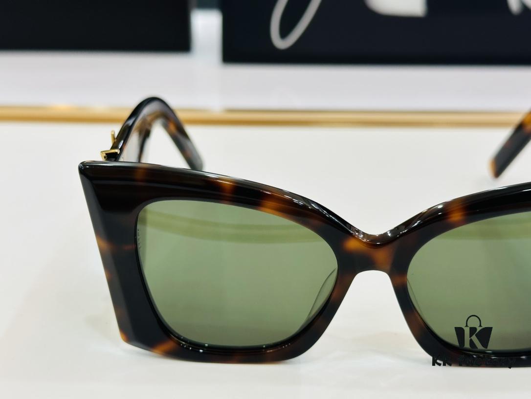 6931abf5ccd8ab3d7afa04a7 Saint Laurent 💫SL M119 💫 Size: 55□18-140 Acetate Frame Design, Favored by Influencers, Full of Presence with Premium CC Texture
