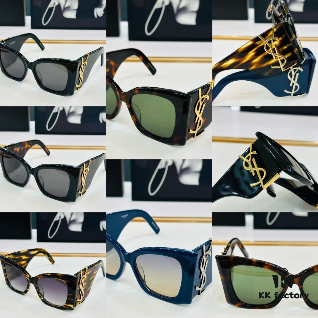 6931abf5ccd8ab3d7afa04a8 Saint Laurent 💫SL M119 💫 Size: 55□18-140 Acetate Frame Design, Favored by Influencers, Full of Presence with Premium CC Texture