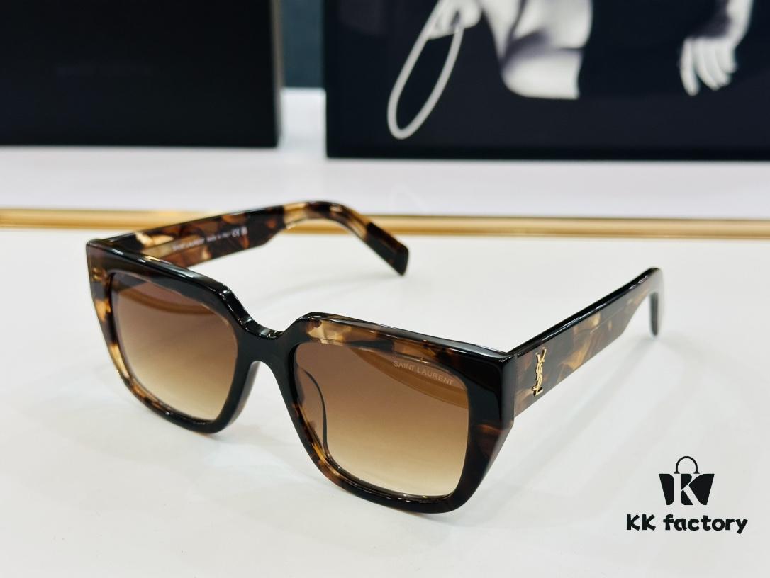 6931abf5ccd8ab3d7afa04aa New YSL Saint Laurent Square Sunglasses SLM152 Size: 54□19-145 Stylish Universal Frame Premium Craftsmanship