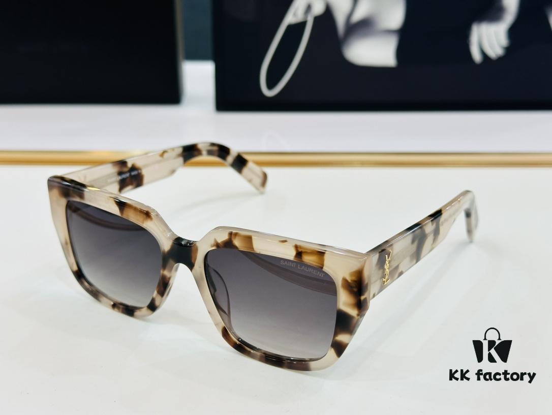 6931abf5ccd8ab3d7afa04ae New YSL Saint Laurent Square Sunglasses SLM152 Size: 54□19-145 Stylish Universal Frame Premium Craftsmanship