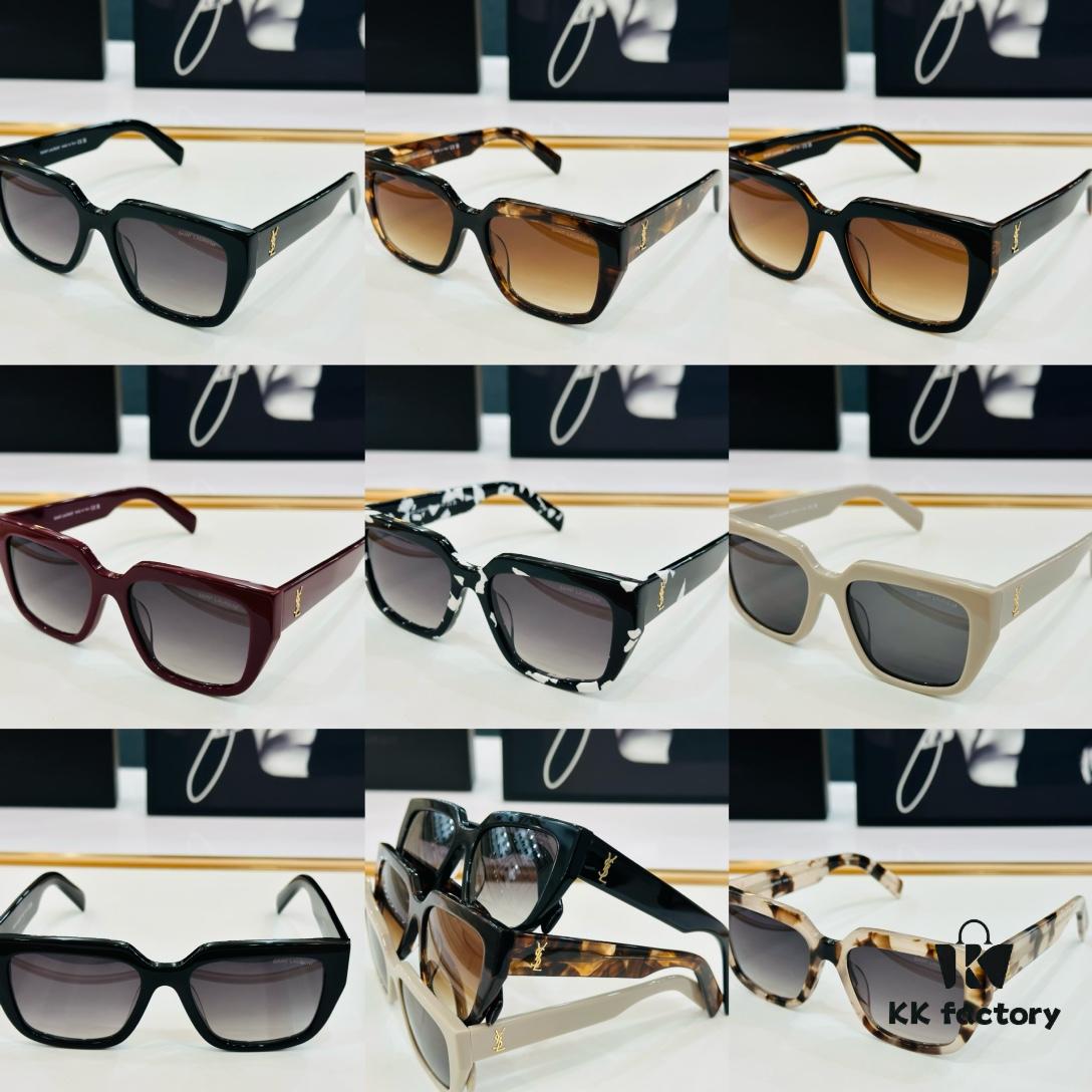 6931abf6ccd8ab3d7afa04b1 New YSL Saint Laurent Square Sunglasses SLM152 Size: 54□19-145 Stylish Universal Frame Premium Craftsmanship