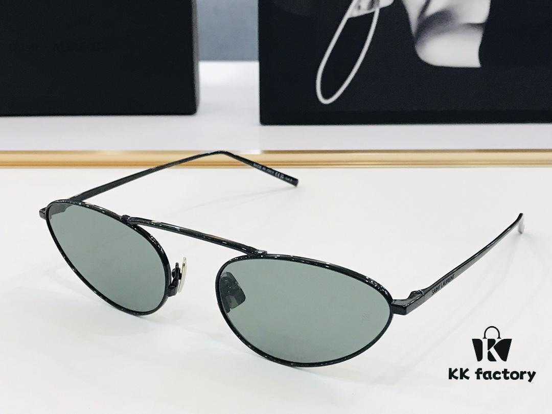 6931abfbccd8ab3d7afa0503 Influencer Popular YSL 💫 SL538 💫 Size: 58 □ 20-140 Metal Frame Design S Playful and Sweet with Premium Quality Sunglasses