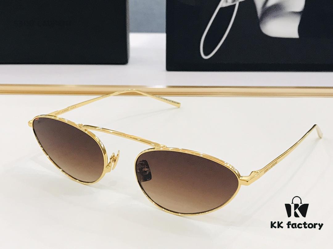 6931abfbccd8ab3d7afa0505 Influencer Popular YSL 💫 SL538 💫 Size: 58 □ 20-140 Metal Frame Design S Playful and Sweet with Premium Quality Sunglasses