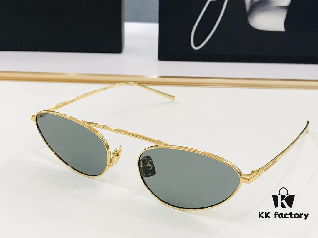 6931abfbccd8ab3d7afa0507 Influencer Popular YSL 💫 SL538 💫 Size: 58 □ 20-140 Metal Frame Design S Playful and Sweet with Premium Quality Sunglasses