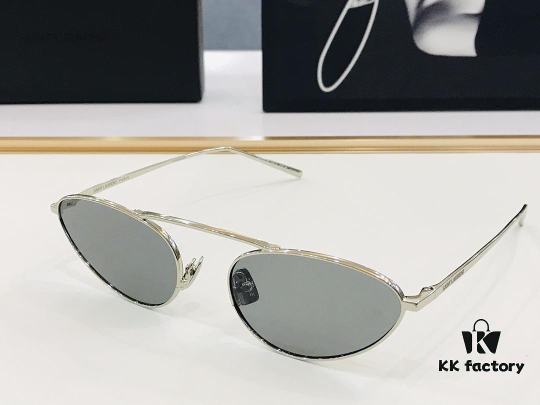 6931abfbccd8ab3d7afa0508 Influencer Popular YSL 💫 SL538 💫 Size: 58 □ 20-140 Metal Frame Design S Playful and Sweet with Premium Quality Sunglasses
