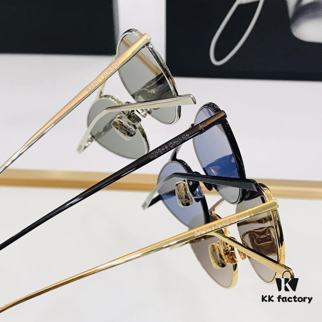 6931abfcccd8ab3d7afa050a Influencer Popular YSL 💫 SL538 💫 Size: 58 □ 20-140 Metal Frame Design S Playful and Sweet with Premium Quality Sunglasses