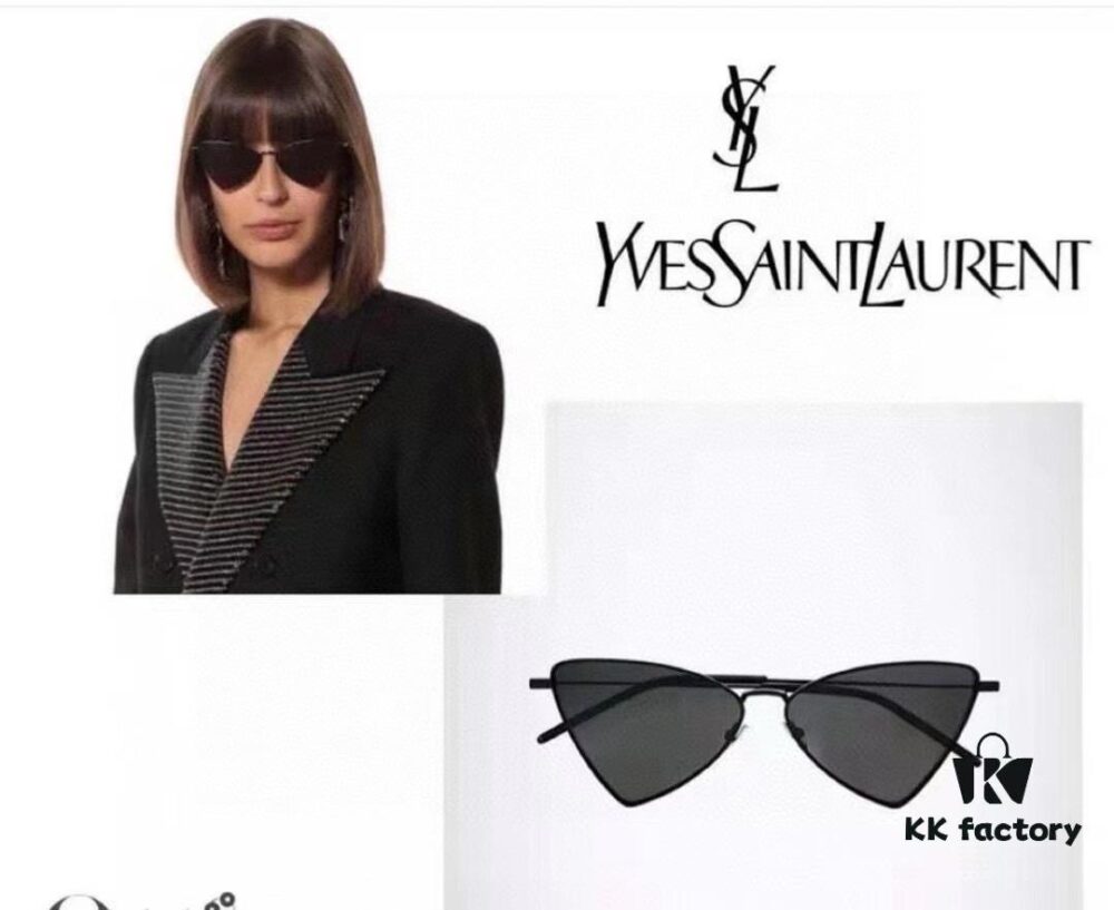 6931abfeccd8ab3d7afa0530 Factory Direct Sale Saint Laurent Spring and Summer New Arrival Sunglasses - Ultra-light Slim Alloy Frame Polygonal Style Sunglasses