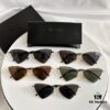 Factory Direct Sale Saint Laurent New Spring Summer Sunglasses, Ultra-Light Thin-Framed Alloy Small Glasses, Polygonal Design, Stylish and Unique