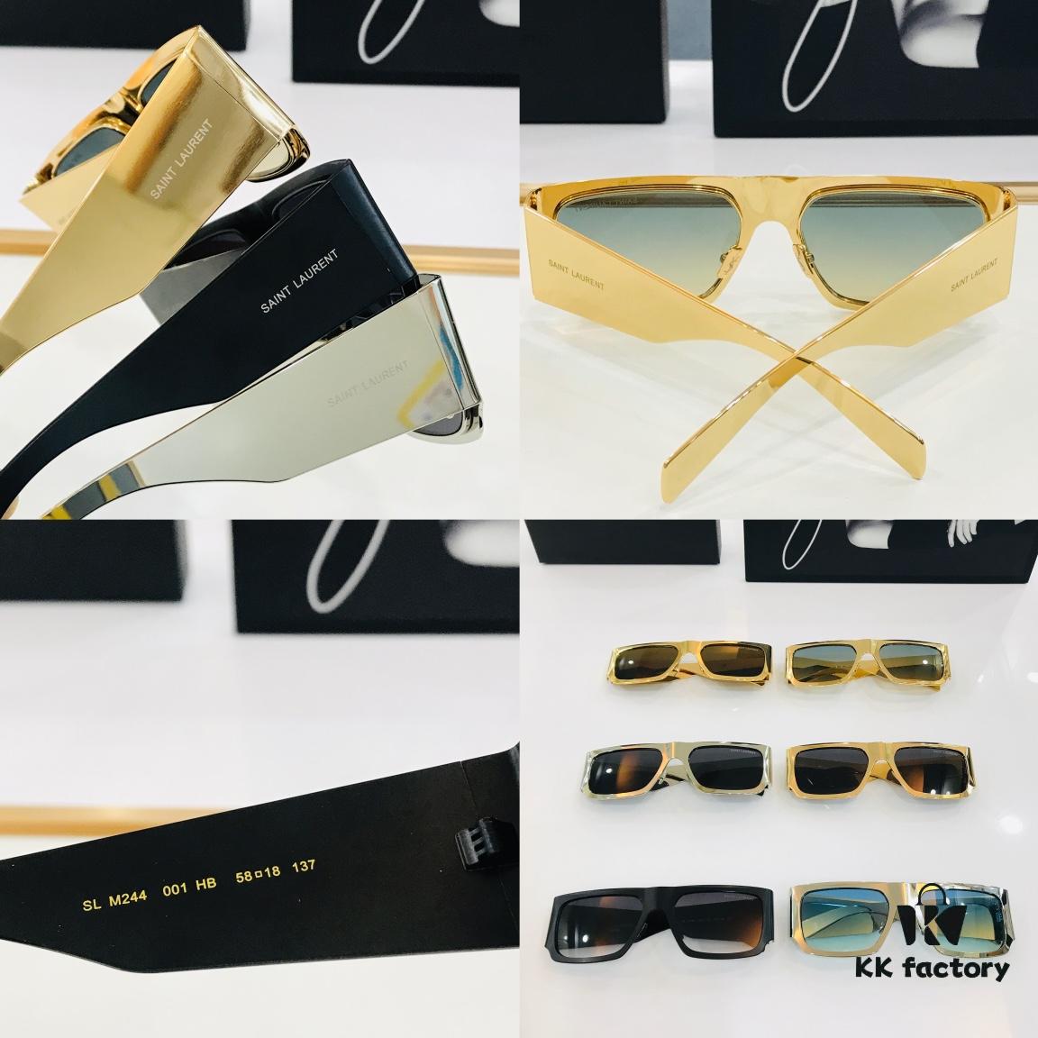 6931ac01ccd8ab3d7afa0562 Trendy Bestseller Saint Laurent 💫SL M244 💫 Size: 58□18-137 Metal Frame Design, Charming and Sweet Style, Excellent Quality, Eyeglasses Sunglasses