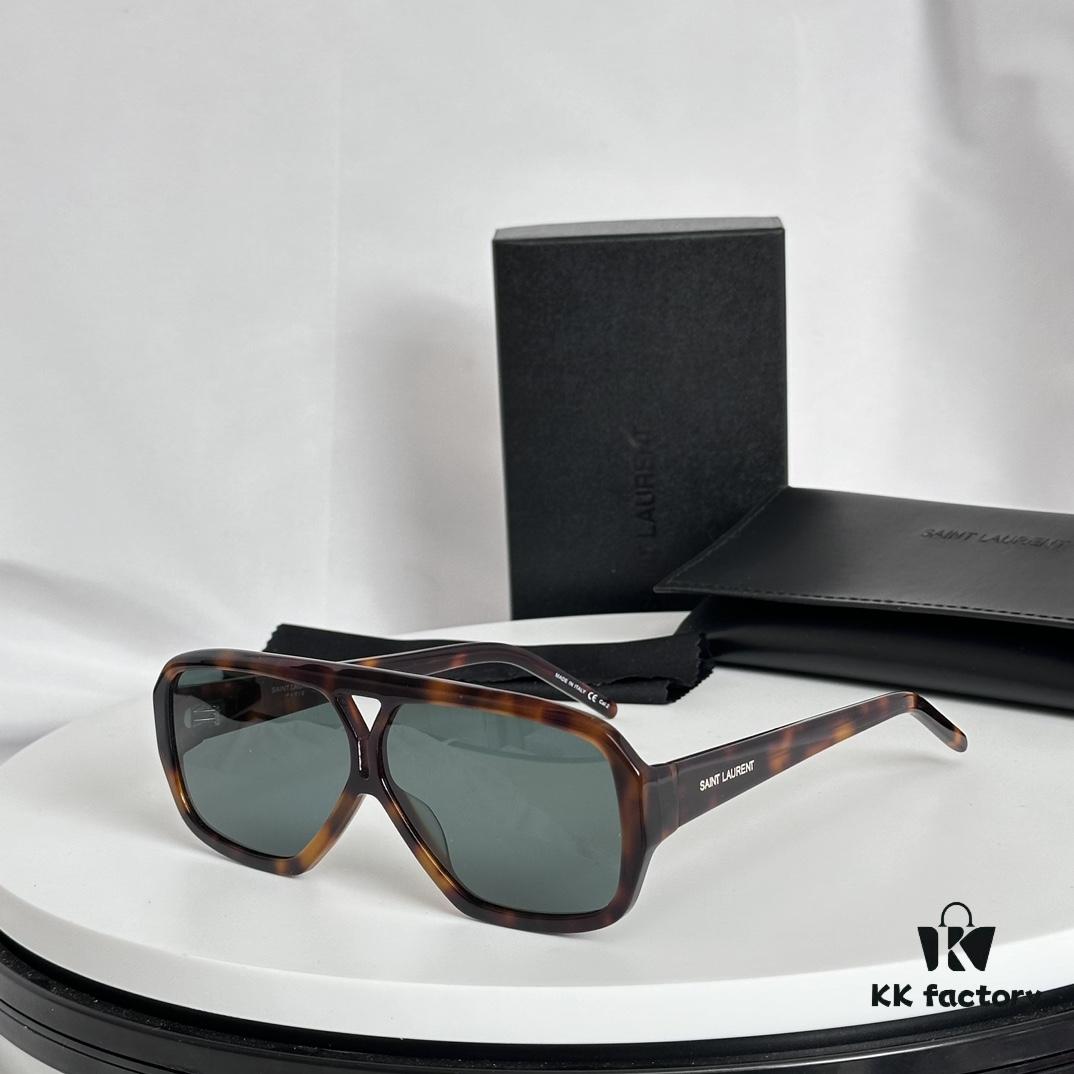 6931ac02ccd8ab3d7afa0570 New Arrival 110 Original YSL / Saint Laurent Havana Brown SL 569 Y Women's Mid-Tone Sunglasses