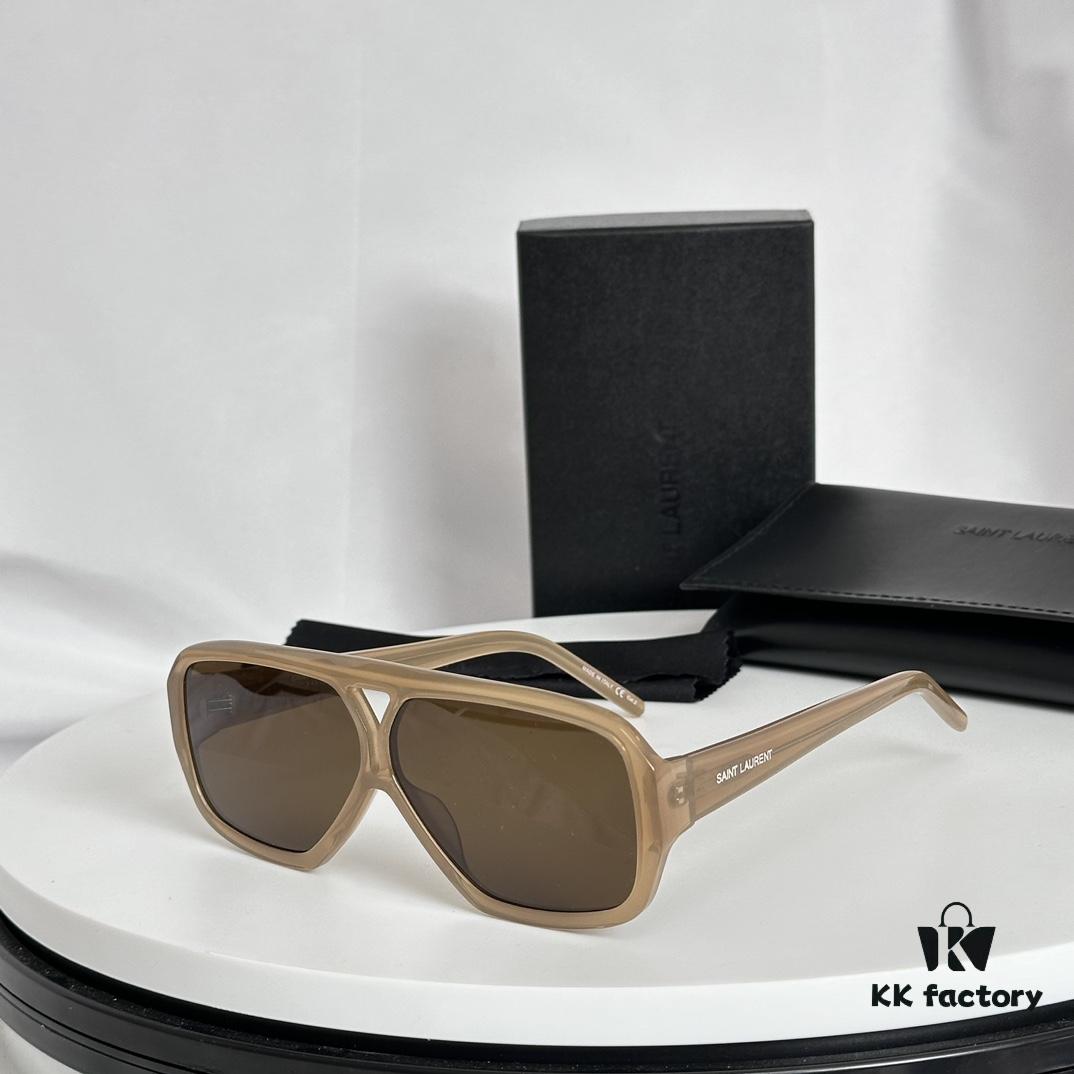 6931ac02ccd8ab3d7afa0571 New Arrival 110 Original YSL / Saint Laurent Havana Brown SL 569 Y Women's Mid-Tone Sunglasses