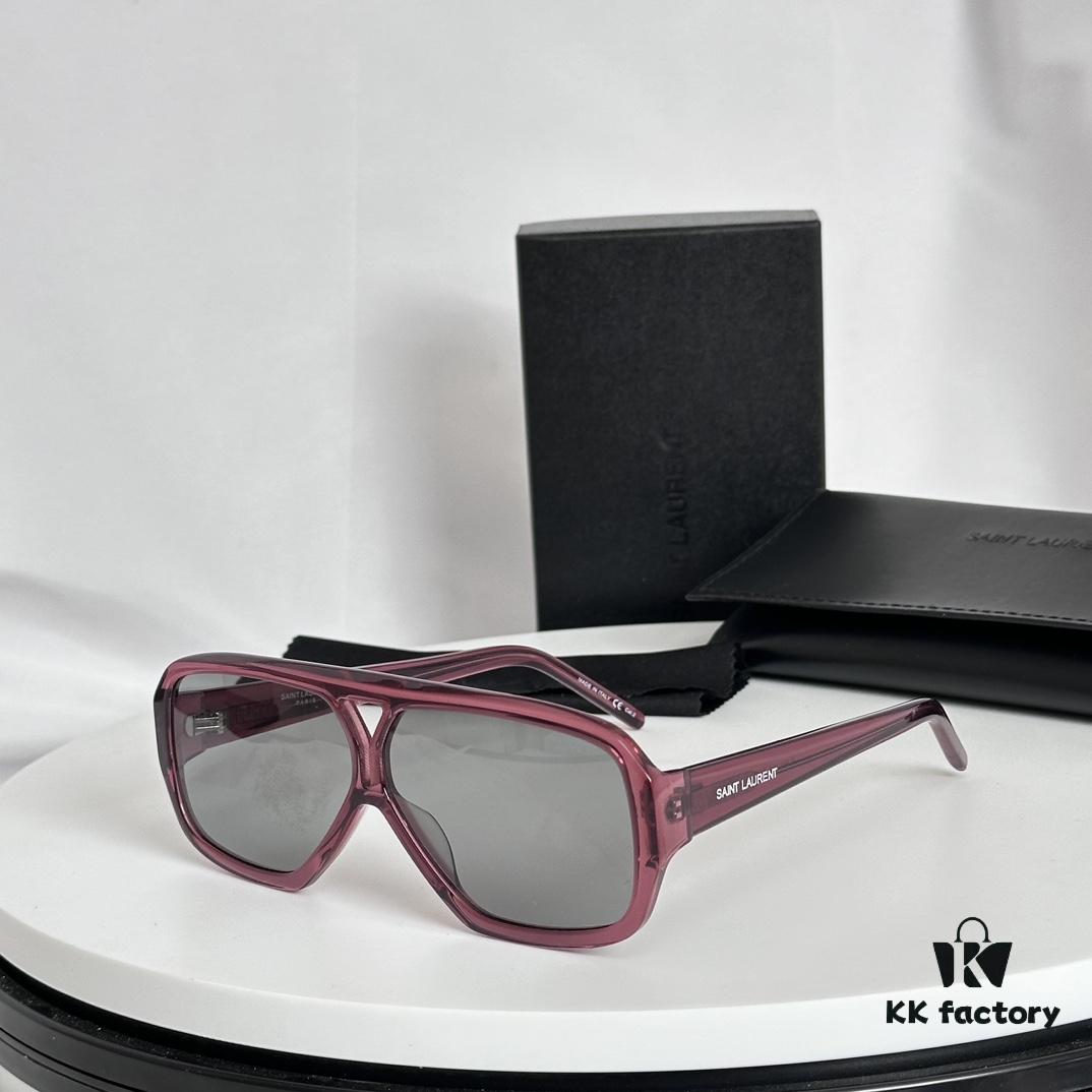 6931ac02ccd8ab3d7afa0572 New Arrival 110 Original YSL / Saint Laurent Havana Brown SL 569 Y Women's Mid-Tone Sunglasses