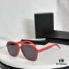 6931ac03ccd8ab3d7afa057a New 2023 YSL Saint Laurent Transparent Yellow Square Sunglasses, Blogger's Style, Ultra-Light Fashion Shades SL545