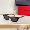 6931ac06ccd8ab3d7afa05ac 125 Saint Laurent SL277 Small Cat-Eye Frame with Saddle Bridge and Embossed Logo on Temples