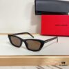 6931ac06ccd8ab3d7afa05b0 125 Saint Laurent SL277 Small Cat-Eye Frame with Saddle Bridge and Embossed Logo on Temples