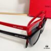 6931ac06ccd8ab3d7afa05b2 125 Saint Laurent SL277 Small Cat-Eye Frame with Saddle Bridge and Embossed Logo on Temples