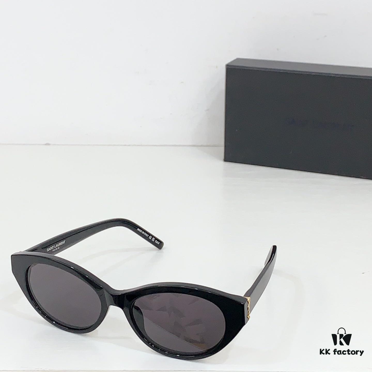 6931ac07ccd8ab3d7afa05bd 130 #New Saint Laurent, Same Style as Rose Park, YSL M148 High Quality, Iconic YSL Temple Design, INS European and American Series Sunglasses