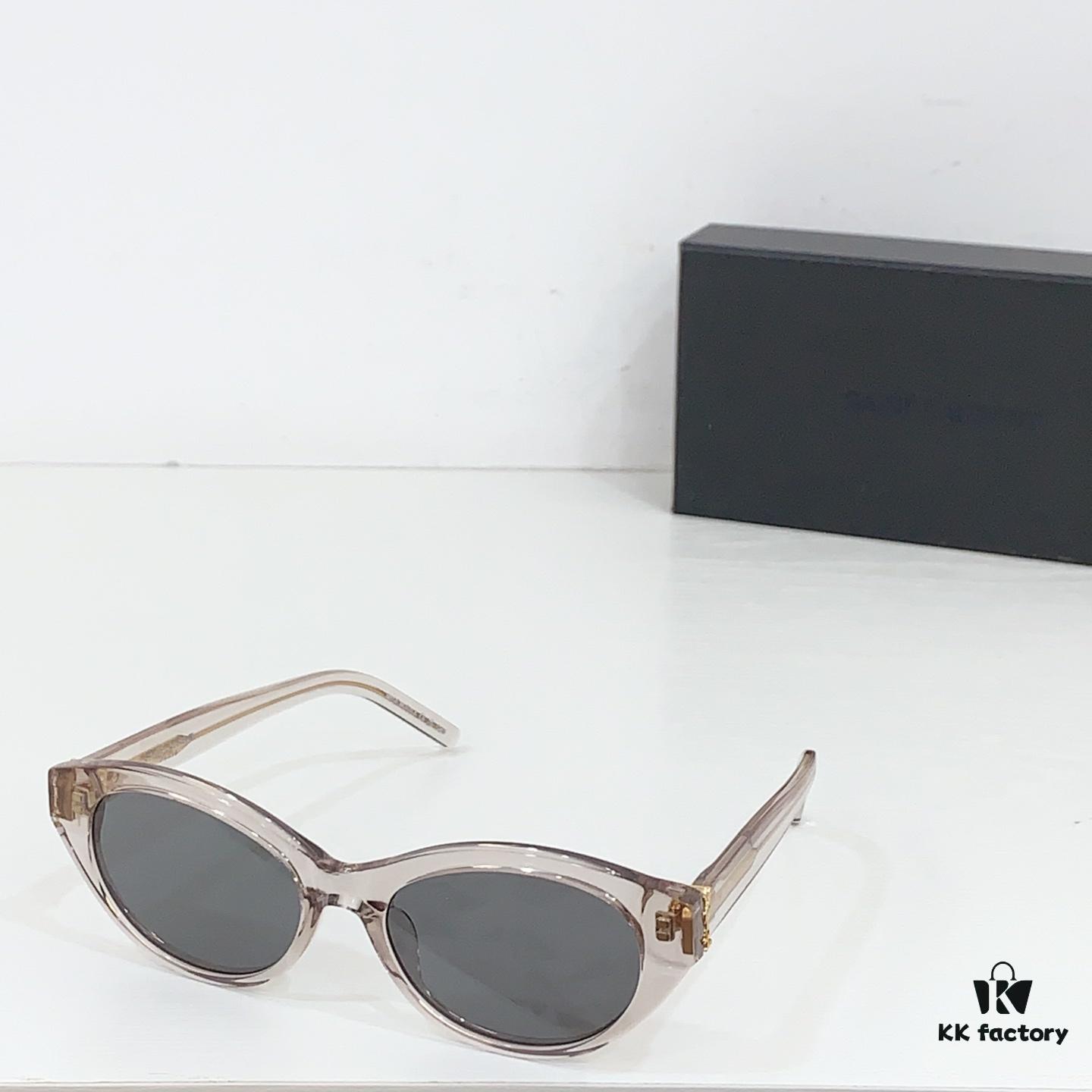 6931ac07ccd8ab3d7afa05be 130 #New Saint Laurent, Same Style as Rose Park, YSL M148 High Quality, Iconic YSL Temple Design, INS European and American Series Sunglasses
