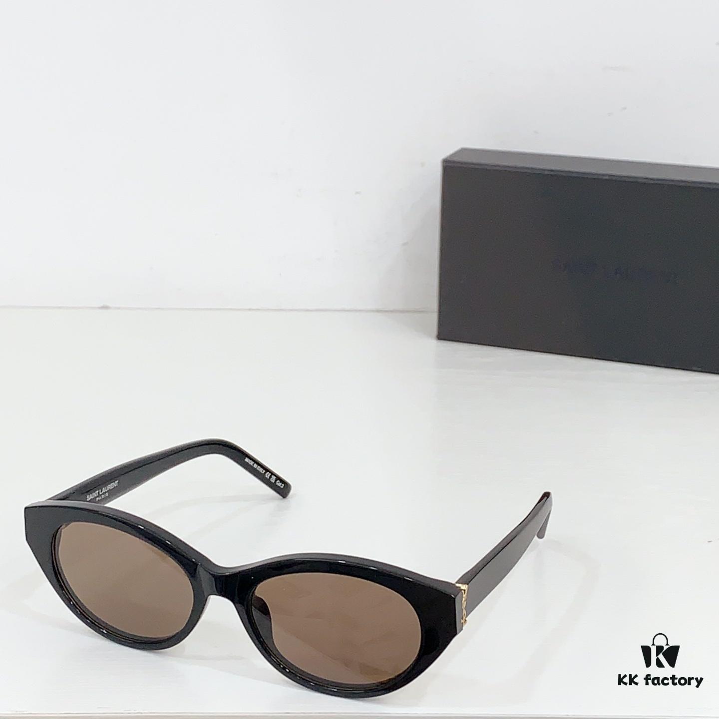 6931ac07ccd8ab3d7afa05c3 130 #New Saint Laurent, Same Style as Rose Park, YSL M148 High Quality, Iconic YSL Temple Design, INS European and American Series Sunglasses