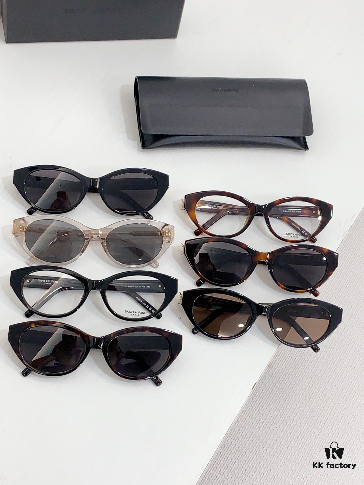 6931ac07ccd8ab3d7afa05c5 130 #New Saint Laurent, Same Style as Rose Park, YSL M148 High Quality, Iconic YSL Temple Design, INS European and American Series Sunglasses