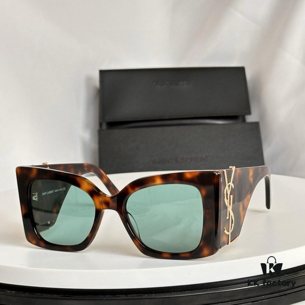 6931ac08ccd8ab3d7afa05cf Factory Price No Nose Pad Version In Stock Ready to Ship Saint Laurent SLM119F Asian Fit Sunglasses