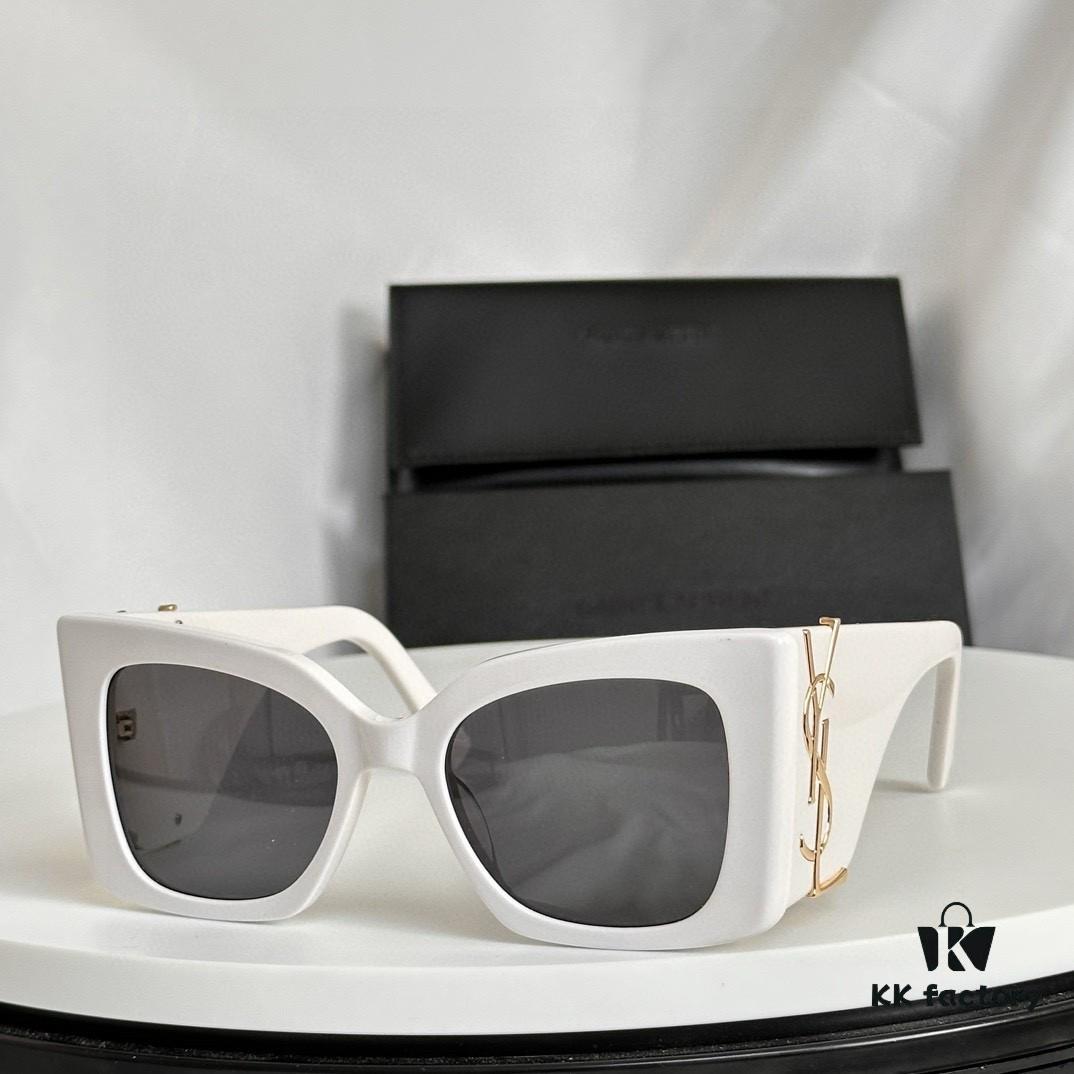 6931ac08ccd8ab3d7afa05d0 Factory Price No Nose Pad Version In Stock Ready to Ship Saint Laurent SLM119F Asian Fit Sunglasses
