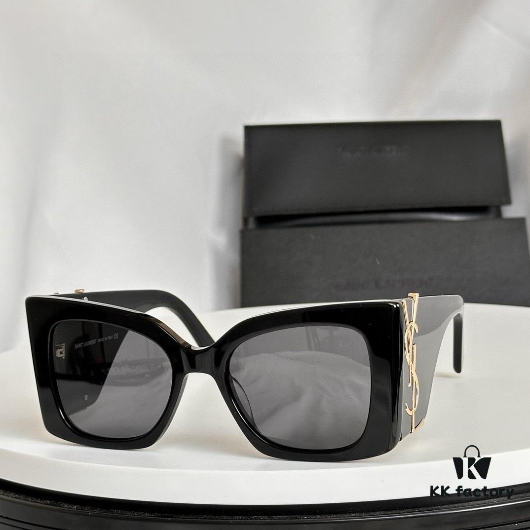 6931ac08ccd8ab3d7afa05d1 Factory Price No Nose Pad Version In Stock Ready to Ship Saint Laurent SLM119F Asian Fit Sunglasses