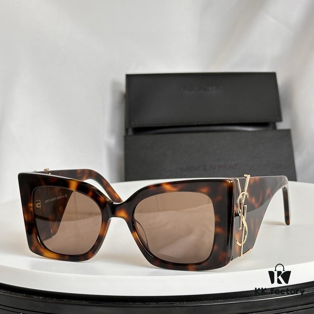 6931ac08ccd8ab3d7afa05d2 Factory Price No Nose Pad Version In Stock Ready to Ship Saint Laurent SLM119F Asian Fit Sunglasses