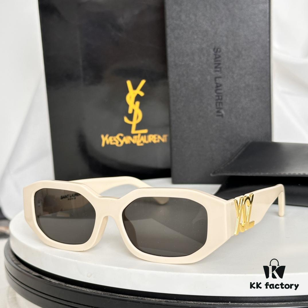 6931ac0bccd8ab3d7afa05fe 140‼️SAINT LAURENT . ysl New Arrival SL M88 Engraved with SAINT LAURENT Logo on Temples Size: 53□18-145 Sunglasses