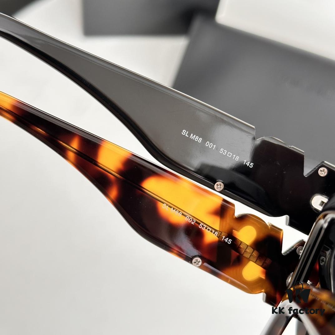 6931ac0bccd8ab3d7afa0603 140‼️SAINT LAURENT . ysl New Arrival SL M88 Engraved with SAINT LAURENT Logo on Temples Size: 53□18-145 Sunglasses