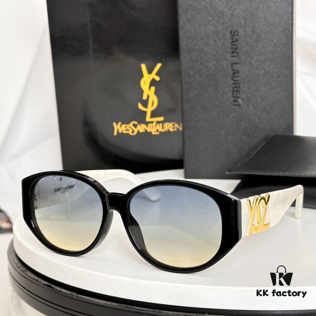 6931ac0cccd8ab3d7afa0607 140‼️SAINT LAURENT . ysl New Arrival SL M86 with SAINT LAURENT Engraved Logo on Temples Size: 57□16-145 Sunglasses