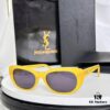 YSL Sunglasses Small Frame Warm Heart Gold HyunA Na Zha Same Style