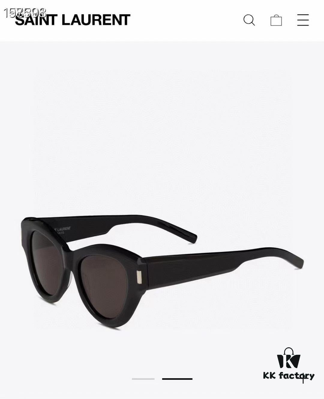 6931ac0dccd8ab3d7afa0620 In Stock SAINT LAURENT YSL SL506 Cat-Eye Sunglasses Recommended, Flattering on Square and Round Face Shapes