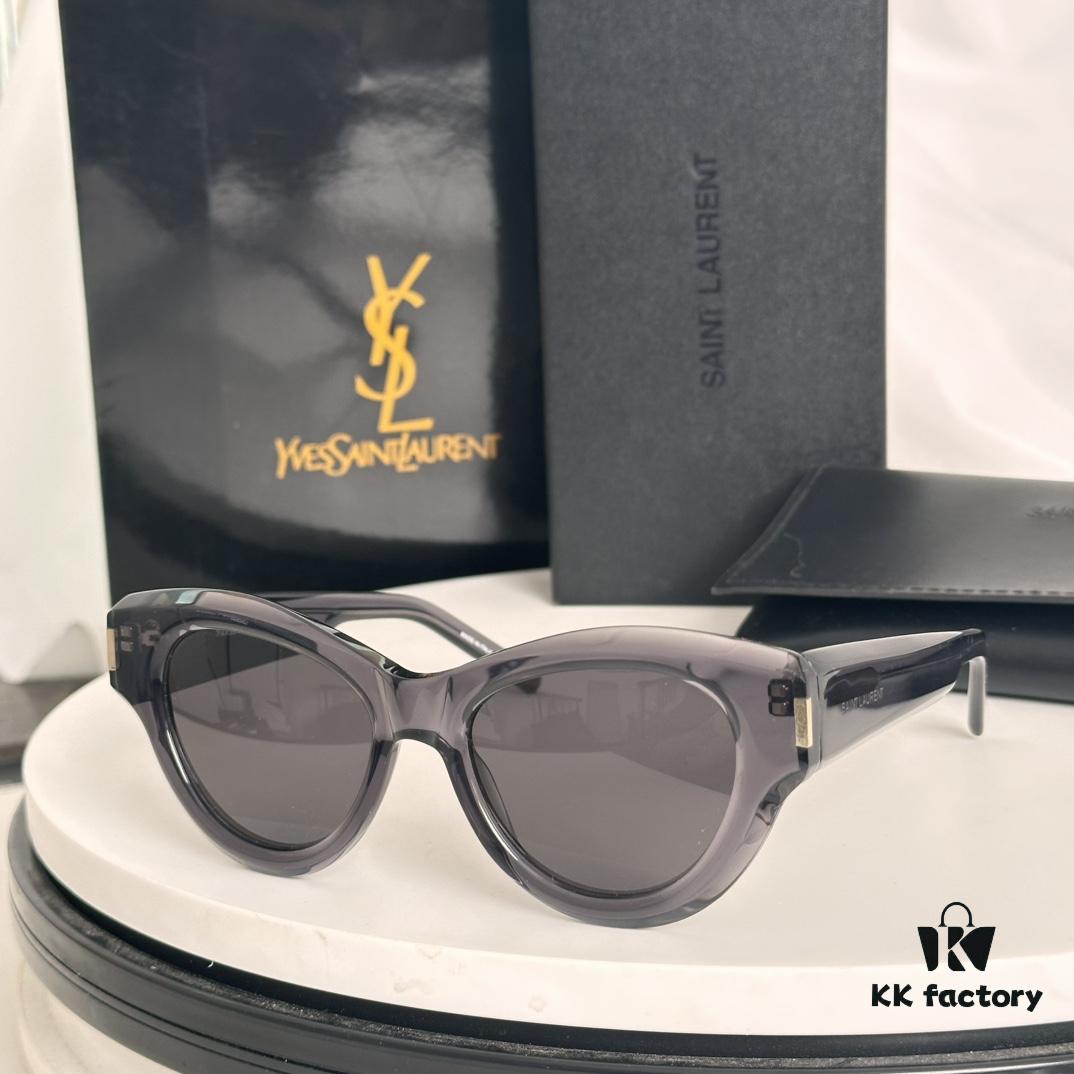 6931ac0dccd8ab3d7afa0624 In Stock SAINT LAURENT YSL SL506 Cat-Eye Sunglasses Recommended, Flattering on Square and Round Face Shapes