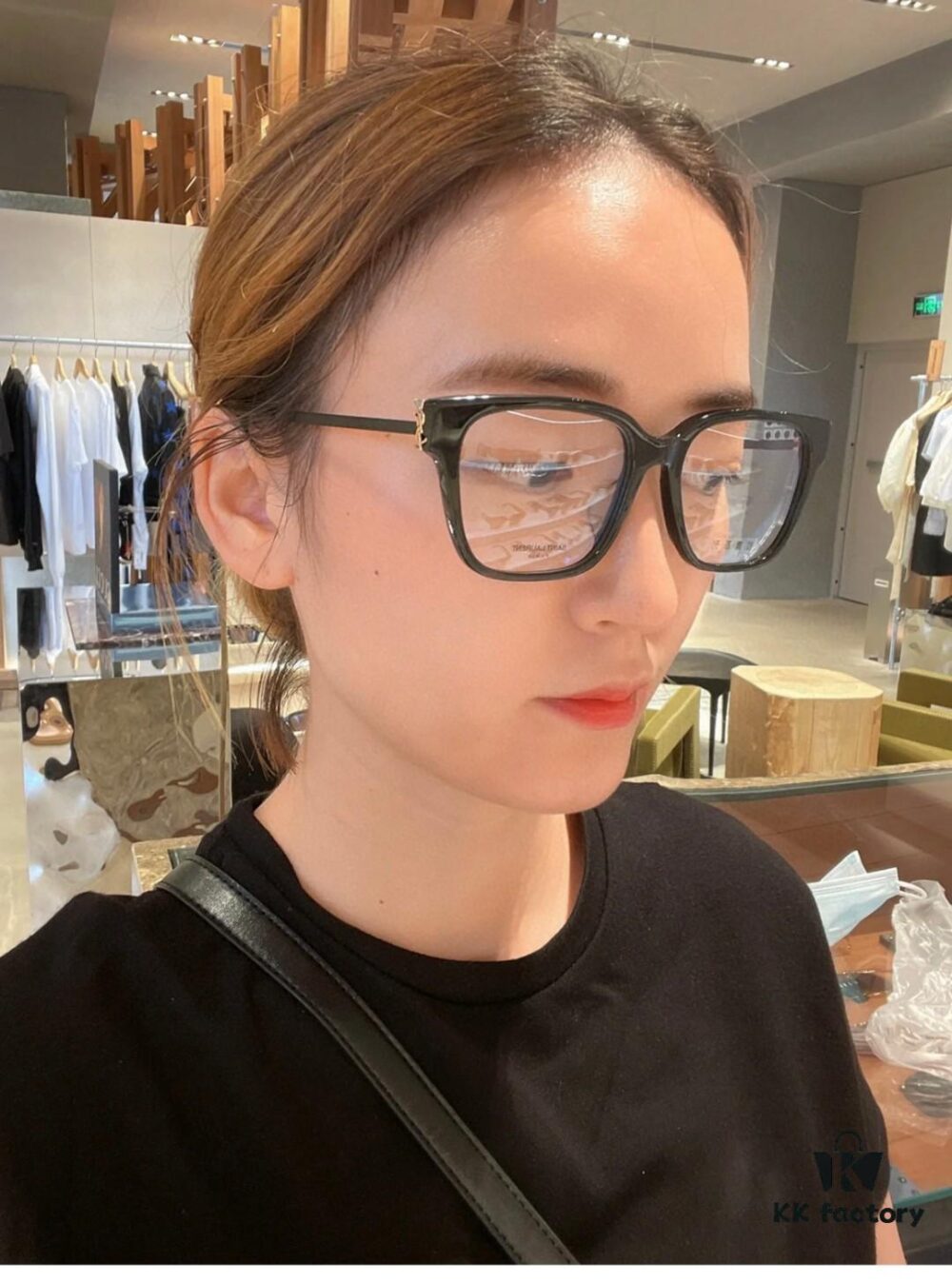 6931ac0fccd8ab3d7afa063b SAINT LAURENT SL M480 Capsule Collection Eyewear with Interlocking YSL Logo – Minimalist and Elegant Design