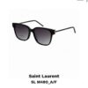 6931ac11ccd8ab3d7afa0654 SAINT LAURENT SL M480 Capsule Collection Eyewear YSL Logo Design Sunglasses Size 54-17-145