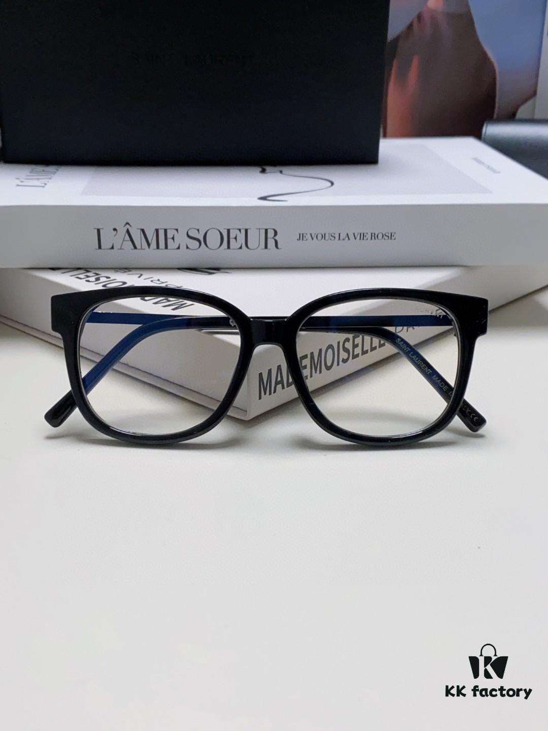 6931ac16ccd8ab3d7afa0692 SAINT LAURENT SL M480 Capsule Collection Eyewear 54-17-145 YSL Interlocking Logo Frame