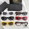 YSL Sunglasses Small Frame Warm Heart Gold HyunA Nazha Same Style