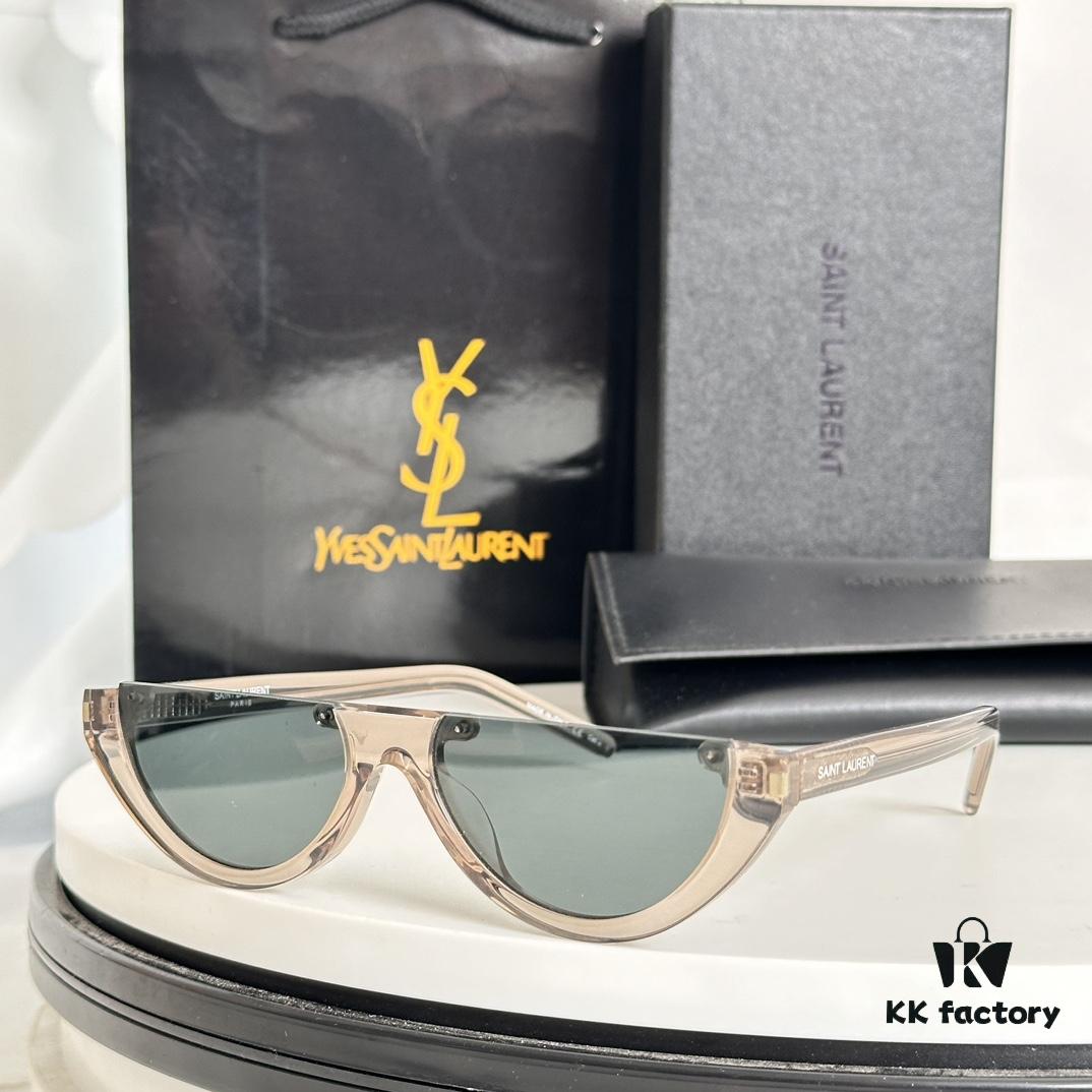 6931ac19ccd8ab3d7afa06b6 Authentic New Arrival: SAINT LAURENT YSL SL563 Cat-Eye Sunglasses Recommended for Square and Round Face Shapes