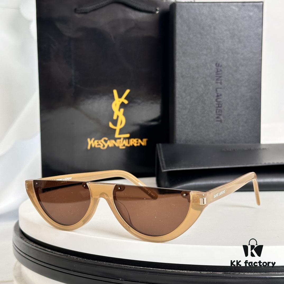 6931ac19ccd8ab3d7afa06b7 Authentic New Arrival: SAINT LAURENT YSL SL563 Cat-Eye Sunglasses Recommended for Square and Round Face Shapes