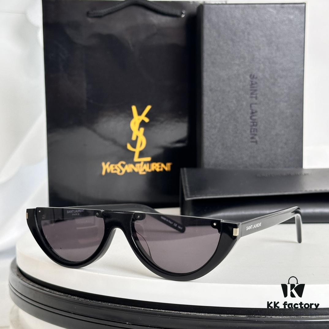 6931ac19ccd8ab3d7afa06ba Authentic New Arrival: SAINT LAURENT YSL SL563 Cat-Eye Sunglasses Recommended for Square and Round Face Shapes